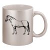 11oz Metallic Silver Mug Thumbnail
