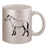 11oz Metallic Silver Mug Thumbnail