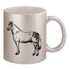 11oz Metallic Silver Mug Thumbnail