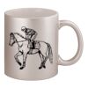 11oz Metallic Silver Mug Thumbnail