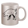 11oz Metallic Silver Mug Thumbnail
