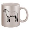 11oz Metallic Silver Mug Thumbnail