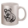 11oz Metallic Silver Mug Thumbnail