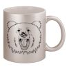 11oz Metallic Silver Mug Thumbnail
