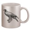 11oz Metallic Silver Mug Thumbnail