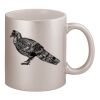 11oz Metallic Silver Mug Thumbnail