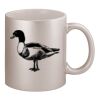11oz Metallic Silver Mug Thumbnail