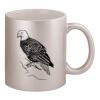 11oz Metallic Silver Mug Thumbnail