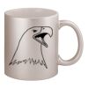 11oz Metallic Silver Mug Thumbnail