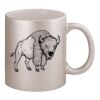 11oz Metallic Silver Mug Thumbnail
