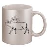 11oz Metallic Silver Mug Thumbnail