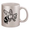 11oz Metallic Silver Mug Thumbnail