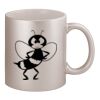 11oz Metallic Silver Mug Thumbnail