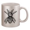 11oz Metallic Silver Mug Thumbnail
