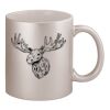 11oz Metallic Silver Mug Thumbnail