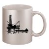 11oz Metallic Silver Mug Thumbnail