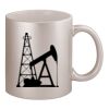 11oz Metallic Silver Mug Thumbnail