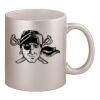 11oz Metallic Silver Mug Thumbnail