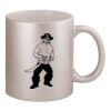 11oz Metallic Silver Mug Thumbnail