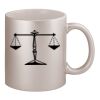 11oz Metallic Silver Mug Thumbnail