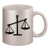 11oz Metallic Silver Mug Thumbnail