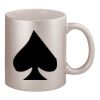 11oz Metallic Silver Mug Thumbnail