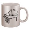 11oz Metallic Silver Mug Thumbnail
