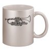 11oz Metallic Silver Mug Thumbnail