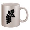 11oz Metallic Silver Mug Thumbnail