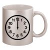 11oz Metallic Silver Mug Thumbnail