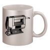 11oz Metallic Silver Mug Thumbnail