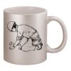 11oz Metallic Silver Mug Thumbnail