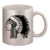 11oz Metallic Silver Mug Thumbnail
