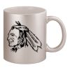 11oz Metallic Silver Mug Thumbnail