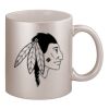 11oz Metallic Silver Mug Thumbnail