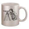11oz Metallic Silver Mug Thumbnail