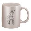 11oz Metallic Silver Mug Thumbnail