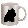 11oz Metallic Silver Mug Thumbnail
