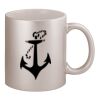 11oz Metallic Silver Mug Thumbnail
