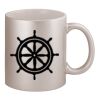 11oz Metallic Silver Mug Thumbnail