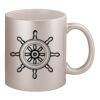 11oz Metallic Silver Mug Thumbnail