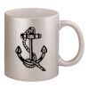 11oz Metallic Silver Mug Thumbnail