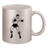 11oz Metallic Silver Mug Thumbnail
