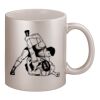 11oz Metallic Silver Mug Thumbnail
