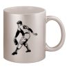 11oz Metallic Silver Mug Thumbnail