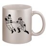 11oz Metallic Silver Mug Thumbnail