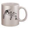 11oz Metallic Silver Mug Thumbnail