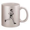 11oz Metallic Silver Mug Thumbnail
