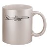 11oz Metallic Silver Mug Thumbnail