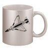 11oz Metallic Silver Mug Thumbnail